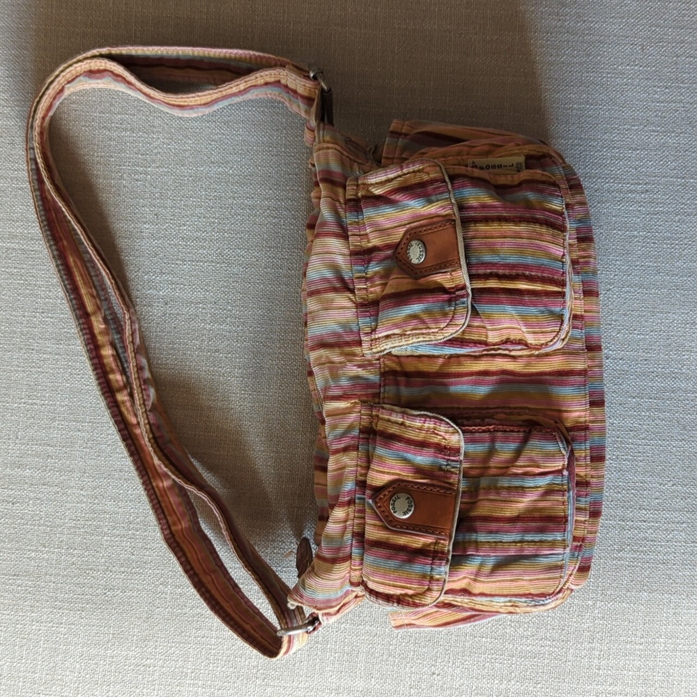 Fossil Corduroy Crossbody Bag
